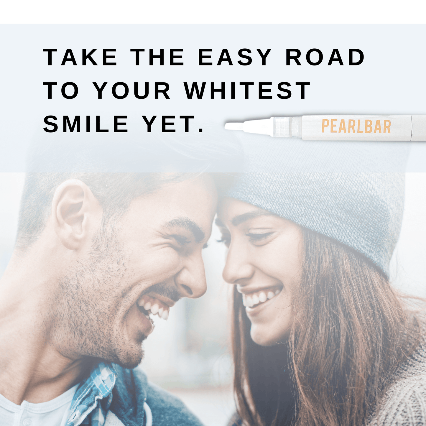 PearlBar Premium Teeth Whitening Pen - fast whitening results at home without peroxide or sensitivity