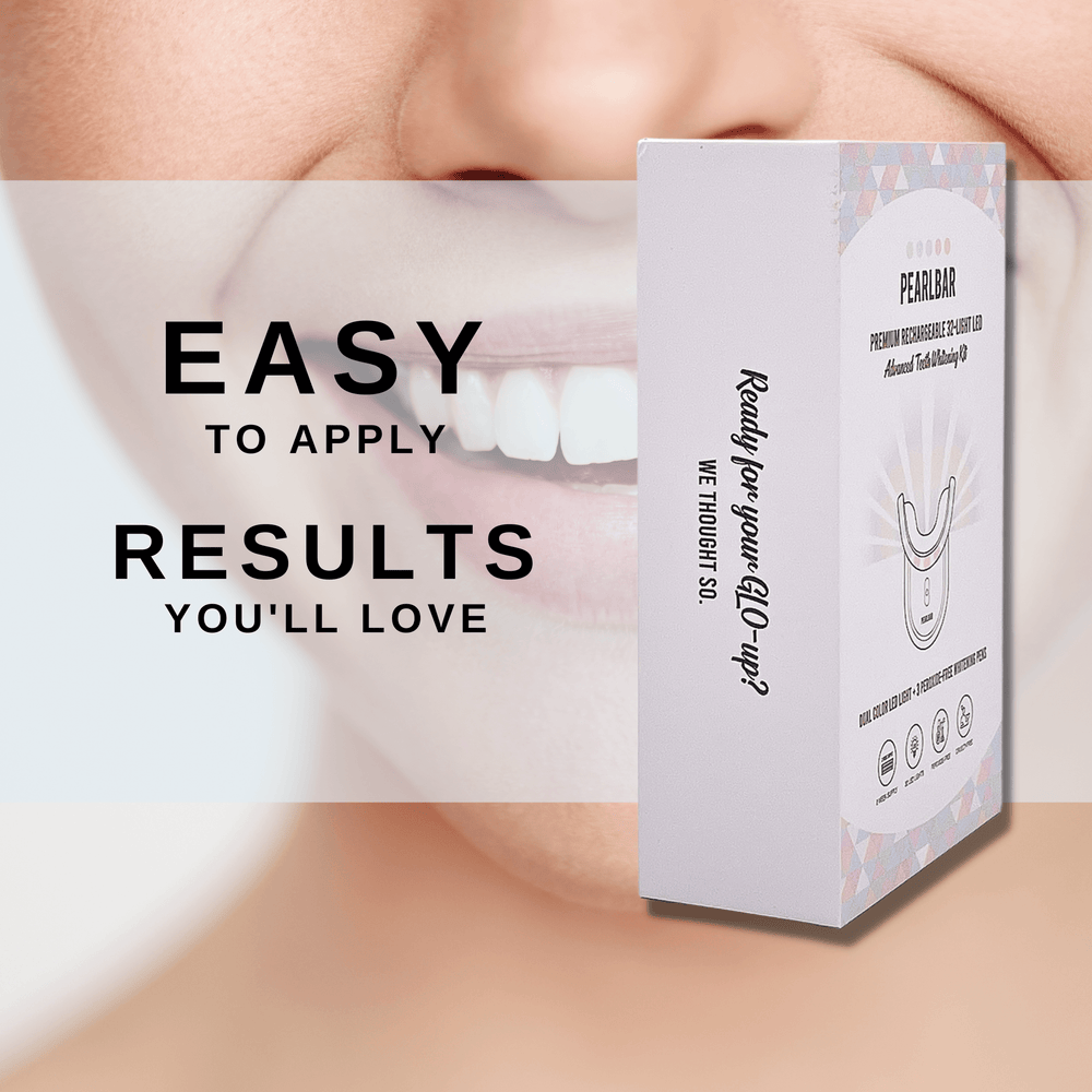 
                  
                    PearlBar Premium LED At-Home Teeth Whitening Kit is easy to use for the best teeth whitening results fast
                  
                